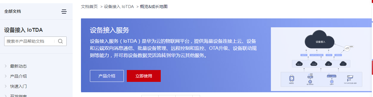 華為云設備接入IoTDA